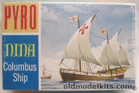 Pyro Nina - Columbus Ship, B376-75 plastic model kit